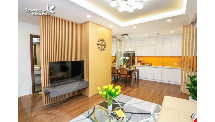 CẦN BÁN NHANH CĂN HỘ 2 NGỦ 68,6m2 GIÁ MỀM NHƯ BÚN CHỈ 1,9 TỶ/CĂN CHỈ CÓ TẠI DỰ ÁN CHUNG CƯ CAO CẤP EUROWINDOW RIVER PARK.